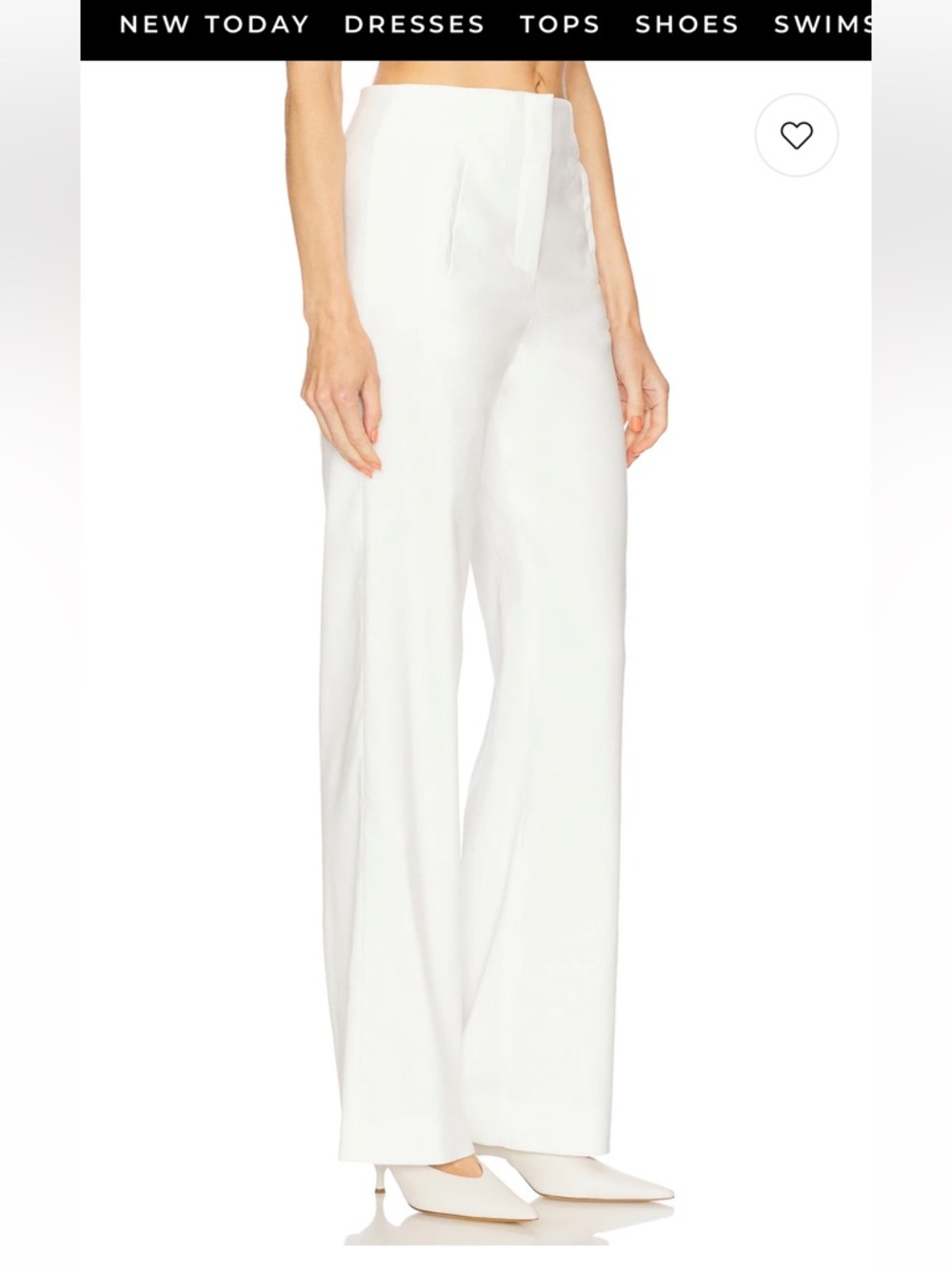 Veronica beard judo linen blend wide leg pants 4 $450